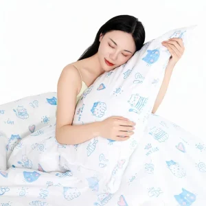 Disposable Non Woven Bedding Set 3 Piece Hospital Medical Fitted Sheet Flat Sheet Pillowcase Travel Use