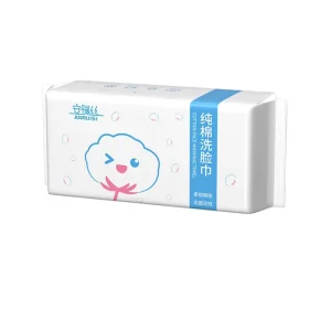 Disposable Organic Cotton Nonwoven Face Towel Mother Baby Dry Wet Dual Use Eco-Friendly Quick-Dry Soft Towel for Makeup Removal