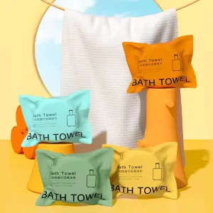 Disposable Spa Bath Towel Thickened Travel Pack Portable Compressed Towel Hotel Business Trip Bath Towel