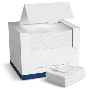 Disposable Towel Extra Thick 100% Viscose Facial Towelettes Baby Care Travel Cleansing Dry Wipes Disposable Face Towel