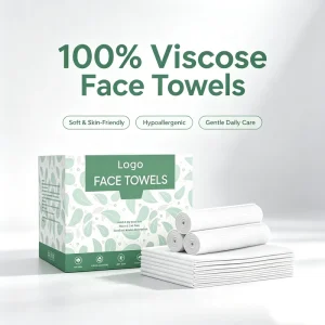 Disposable Towel for Sensitive Skin Nonwoven for Makeup Biodegradable Washable Reusable Disposable Towel