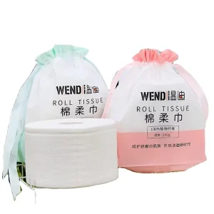 Disposable Woman Lady Cotton Soft Make up Towel Roll Tissue