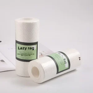 Disposable lazy person’s cloth for kitchen household use water and oil absorption cleaning and sanitation