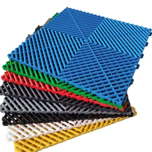 Diy Friendly High Strengh Garage Floor Tiles Plastic Carpet Floor Mat for Car Parking Carwash Workshop