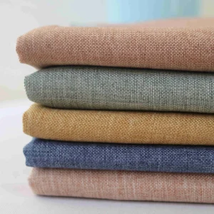 Dobby Woven Microfiber Waterproof Blackout Breathable Lightweight Plain Sofa Fabric Super Soft