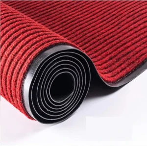 Door Mat 1.0m*15m Large Outdoor Indoor Mat Waterproof PVC Back Rugs for Home Office Business Areas