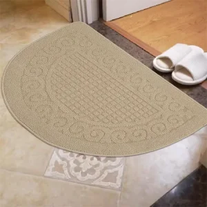 Door Mat 40*63cm Tufted Polypropylene Loop Pile Non Slip Machine Washable Entry Shoe Scraper Absorbent Welcome Mat