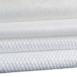 Dot Plain Mesh Pearl Snow Pattern Fabric Spunlace Nonwoven Fabric Rolls