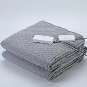 Double Control Washable Graphene Cotton Low Voltage Electric Blanket with Two Temperature Settings and One Switch Household Use