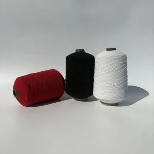 Double Covered Dyed Core Spun Yarn Cones RISEFIBER 60# 120# High Tenacity 100% Polyester Eco Friendly Excellent Service for