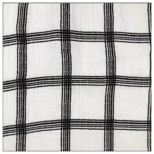 Double Gauze Children’s Clothing Woven Draped Print Pajama with Seersucker Blanket Fabric