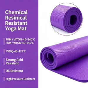 Double Layer Non Slip Yoga Mat Waterproof Easy To Clean For Pilates Body Exercise Home Sport Training Equipment