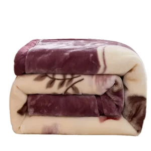 Double Layer Thickened Chunky Soft Bed Sofa Blanket 6kg Warm Heavy Raschel Blanket for Winter King Size