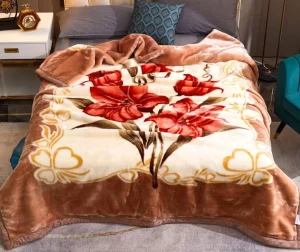 Double Raschel Blanket Autumn Winter Thickened Sofa Nap and Wedding Gift for Live