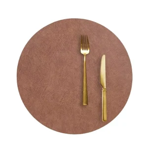 Double Side Coaster Kitchen Tableware Leather Placemat Oil Proof Heat Resistant Wipe Waterproof Washable PVC