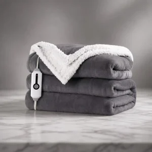 Double Side Flannel Sherpa Electric Blanket 110V 220V Support Custom Package and Plug
