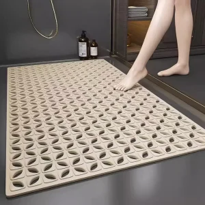 Double Sided Anti slip Bath Mat Absorbent Bathroom Mat