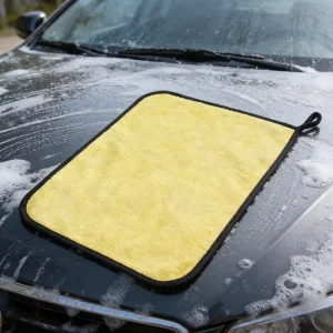 Double Sided Coral Fleece Car Cleaning Towel High Absorbent Microfiber Car Wash Cloth Auto Detailing Towel