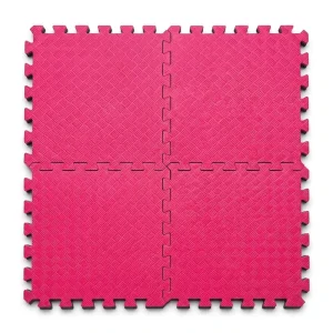 Double Sided EVA Foam Interlocking Puzzle Mat Dual Color High Density Non-Slip Gym Flooring Tiles for Home & Commercial Fitness