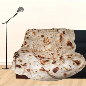 Double Sided Fashion Comfortable Factory Round Beach Tortilla Blanket