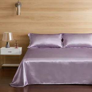 Double Sided Silk Anti Dust Mite Bedding Set Luxury Bedroom Duvet Cover Bedding Set