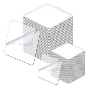 Double Sided Tape Clear Mounting Squares Sticky Tack for Wall Hanging Waterproof Removable Sticky Pads for Fixing Carpet Tape