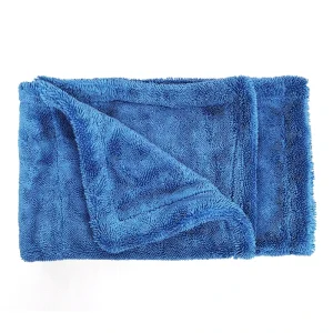 Double Sided Twist Pile Microfiber Car Drying Towel Super Absorbent Lint Free Auto Detailing Car Wash Cleaning Cloth
