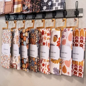 Double Sided Waffle Weave Microfiber Highly Absorbent Kitchen Towel With Hanging Loop , Dish Cloths