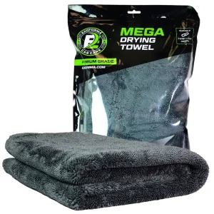Double Twist Pile Towel Large Premium 1200 GSM Microfiber Towel Thick Soft Super Water Absorbent Car Microfiber Drying Towel