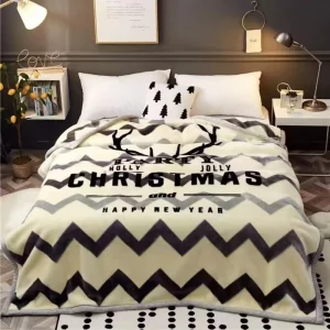 Double layered Durable Comfortable Soft Raschel Blankets Animal Floral geometric Patterns Home Use Blanket