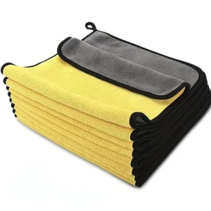 Double sided Absorbent Auto Detailing Car Wash Towel Microfiber Towels Car Drying Towel