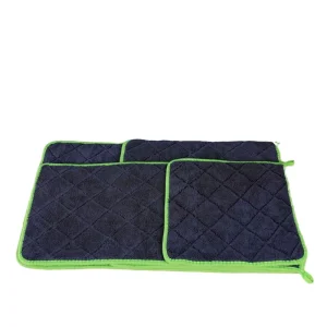 Double sided Braid Water Collection Towel Car Lint free Car Wash Strong Absorbent Towel Drive Cloth Car Wash Towel