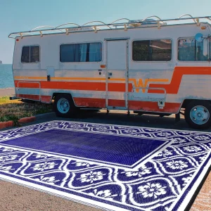 Double sided PP Plush Woven Waterproof Non Slip Customizable All Season Outdoor Camping Beach Picnic Prayer Living Collapsible