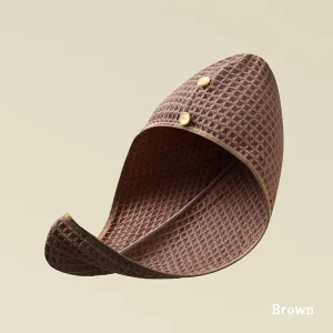 Double sided Waffle Breathable Water absorbing Hair Drying Cap Universal Women’s Headscarf Hair Drying Towel