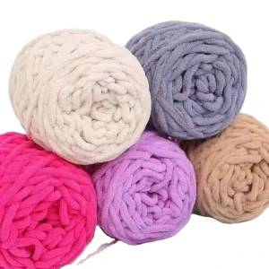 Drop Shipping 8mm 100g Icelandic DIY Hat Scarf Shawl Blanket Washable Chunky Yarn for Hand Knitting