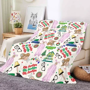Drop Shipping Fast Delivery 5000 Designs High Quality Custom Printed Holiday Cartoon Fleece Blankets Christmas Halloween Gifts