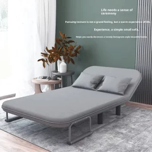 Dual-Use Convertible Reclining Foldable Extendable Sleeper Sofa Bed Multi-Functional Retractable Living Bedroom Living Room