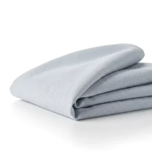 Durable 230GSM Anti Static Industrial Uniform Protective Striped Twill Woven Polyester Cotton Heavy Drill Fabric