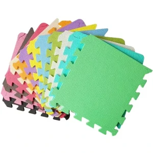Durable CE Certified 30x30cm Soft EVA Foam Play Mat for Kids Waterproof and Non Slip Exercise Mat
