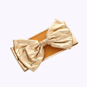 Durable Elastic Chair Belt Modern Bow Ribbon Chair Hotel Banquet Wedding Event Chair Decoration Set