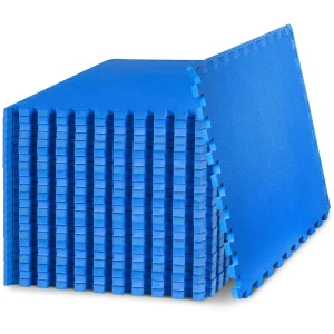Durable Extra Thick Puzzle Exercise Mat 3 4″ EVA Foam Interlocking Tiles Protective Cushioned Workout Flooring Home