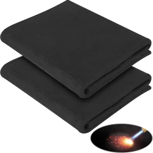 Durable Flexible Flame Retardant Professional Heavy Duty Carbon Fiber Welding Safety Blanket Kevlar Para Aramid 1600 Heat