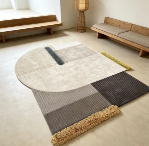 Durable Heavy Duty Custom Made Handmade Wool Rug Runner Premium High Traffic Hotel Corridor Floor Carpet Piece