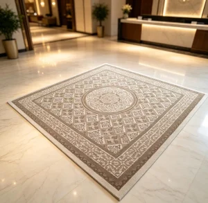 Durable Heavy Duty Custom Made Hotel Corridor Handmade Wool Rug Runner Premium Quality High Traffic Floor Piece