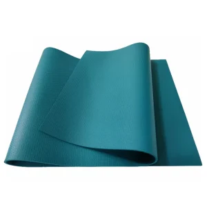 Durable High Density PVC Yoga Mat 5mm Anti Slip Waterproof Exercise Pad With Carrying Strap for Home Workouts and Daily Practice