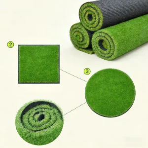 Durable High Density Waterproof Fire Resistant 20mm Soft Sports Flooring Synthetic Grass Carpet for Outdoor