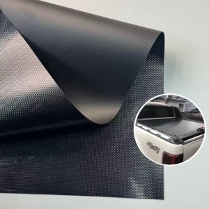 Durable High Strength 18oz Truck Bed Tonneau Cover Vinyl Coated Tarpaulin