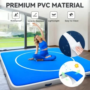 Durable Ich Muss Ringen 3x3m Inflatable Wrestling Mat Martial Arts Mats Exercise Mat for Gymnasium