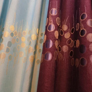 Durable Jacquard Curtain Fabric Rolls