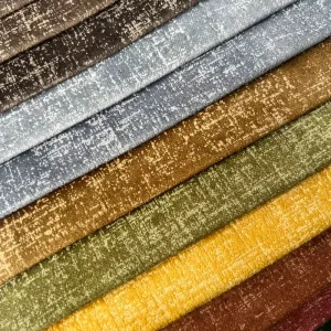 Durable Luxury Velvet Washed Fabric Soft Touch Fleece Knitted Plain Stain Resistant High Density 300GSM for Sofa Fabric